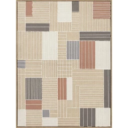 Kép keretes, négyzetek 3D-s 60x3,2x80 cm 2 féle