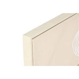 Kép keretes, nő 82,5x3,5x82,5 cm 2 féle