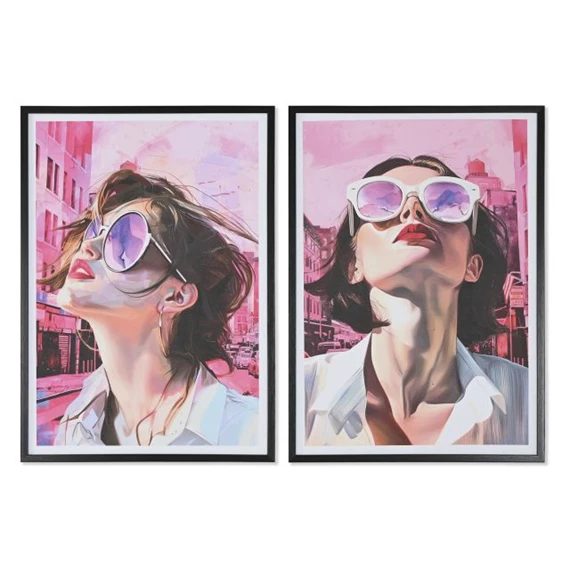 Kép keretes, nő 50x2,5x70 cm 2 féle