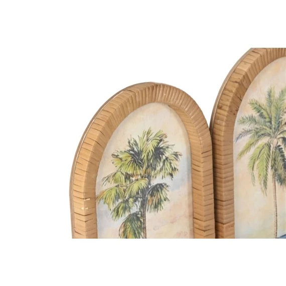 Kép keretes, pálmafa 22,5x2,5x35,5 cm 4 féle