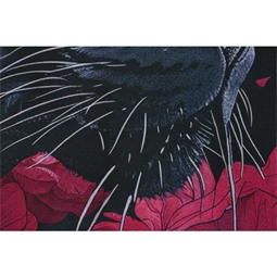 Kép keretes, párducos 83x4x123 cm 2 féle