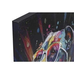 Kép kutya, kézzel festett 60x3x90 cm 2 féle