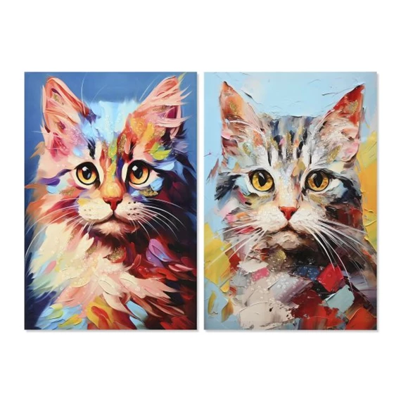 Kép macska 40x1,8x60 cm 2 féle