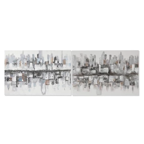 Kép város, absztrakt 120x2,8x80 cm 2 féle