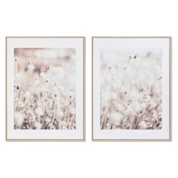 Kép virágok, keretes 75x4x100 cm 2 féle