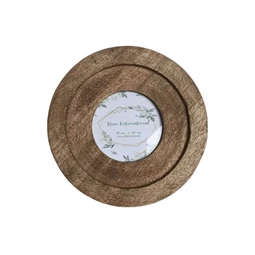 Képkeret kerek 19,5x2x19,5 cm