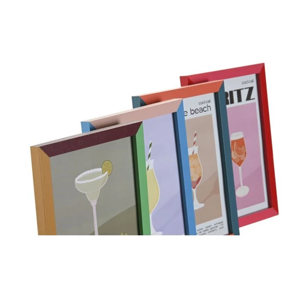 Képkeret 14,6x1,2x19,6 cm 4 féle