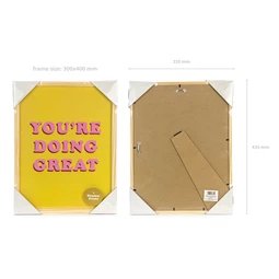 Képkeret természetes fa 30x40 cm