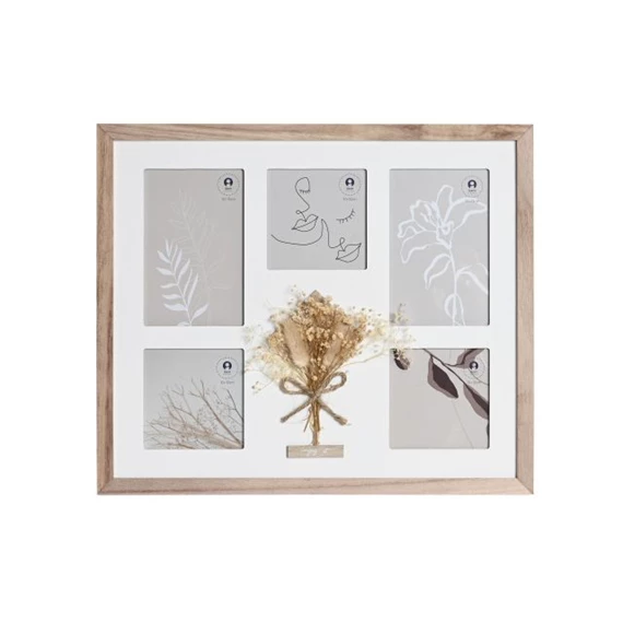 Képkeret többfotós 39x1,2x33 cm