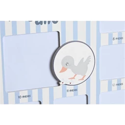 Képkeret többfotós, kacsás 37x1,5x37 cm 2 féle