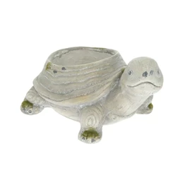 Kerti kaspó ültethető, mohás, teknős 33,5x23,5x18 cm