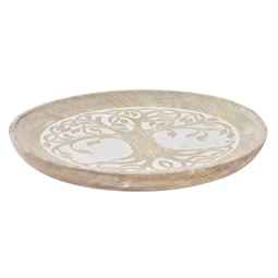 Kistálca életfa mintás 22,5x22,5x4 cm