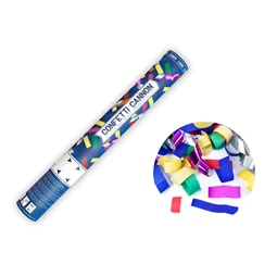 Konfetti és szerpentin ágyú, mix, 40 cm