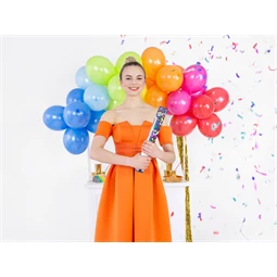 Konfetti és szerpentin ágyú, mix, 40 cm