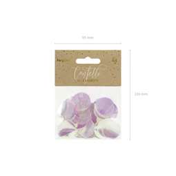 Konfetti körök irizáló 15 g