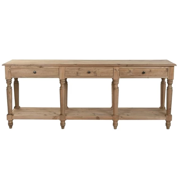 Konzol asztal 200x55x78 cm