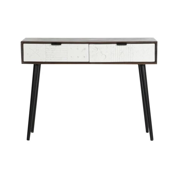 Konzolasztal 105x35x77 cm