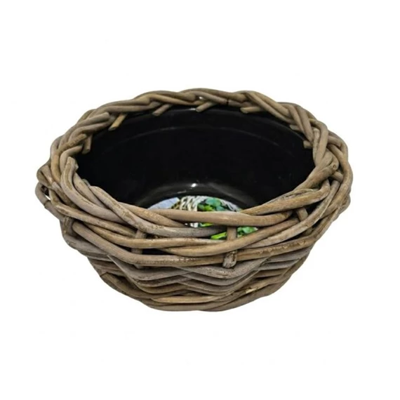 Kosár betéttel kerek 28x14 cm