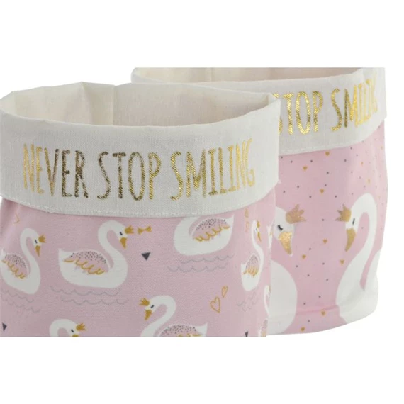 Kosár hattyús 15x15x16 cm 2 féle