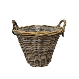 Kosár kerek bélelt füllel 40x30 cm