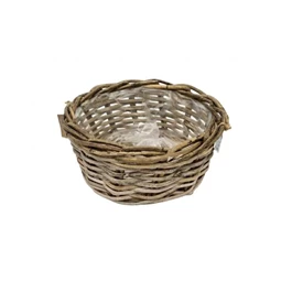 Kosár kerek bélelt 16x13 cm