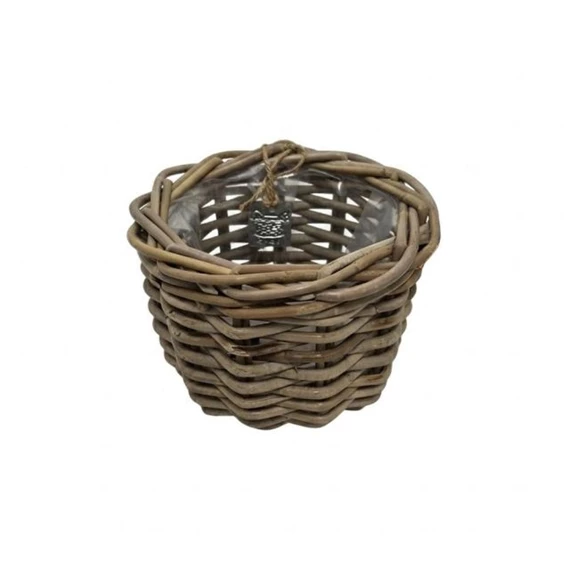 Kosár kerek bélelt 19x16 cm