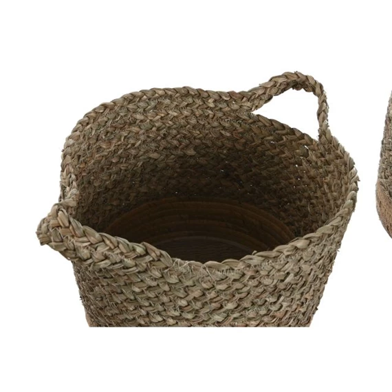 Kosár szett füllel 42x33x28 cm S/3