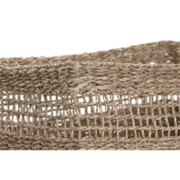 Kosár szett szögletes 45x30x19 cm S/3