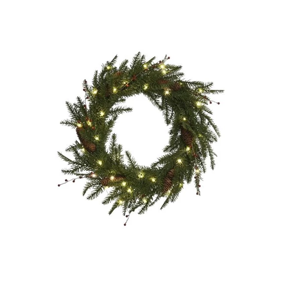 Koszorú 35 LED-es 60x13x60 cm