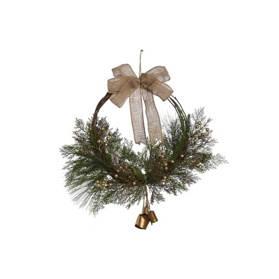 Koszorú fenyő akasztós 76x12x71 cm