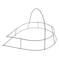 Koszorúalap könnycsepp 4,8 kg  S/10