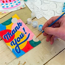 Kreatív képeslap készlet