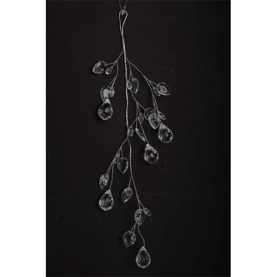 Kristály ág, akasztós 35 cm