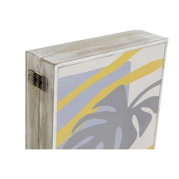 Kulcstartó trópusi mintás 20x6x30 cm 2 féle