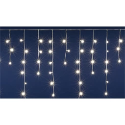 Fényfüggöny jégcsap, sorolható, 400 LED, 10 m 
