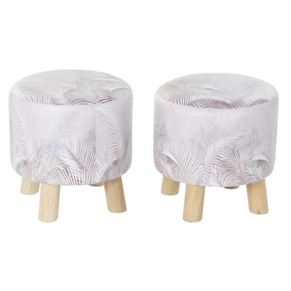 Lábtartó trópusi mintás 30x30x30 cm 2 féle