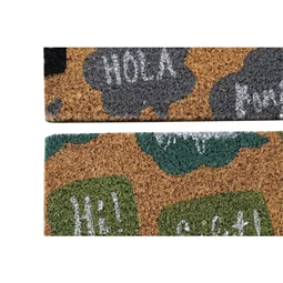 Lábtörlő "HOLA" flirattal 60x40x1,5 cm 2 féle