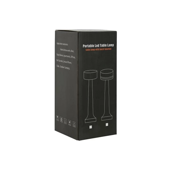 Lámpa asztali, LED-es 9x9x22 cm 2 féle