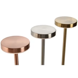 Lámpa asztali 8x8x34 cm 3 féle