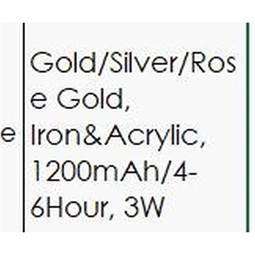 Lámpa asztali 9x9x23 cm 3 féle