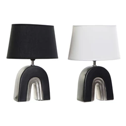 Lámpa asztali, íves 23x16x32 cm 2 féle
