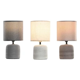 Lámpa asztali 14x14x27 cm 3 féle