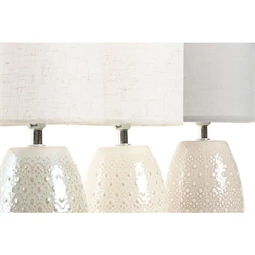 Lámpa asztali 15x15x30 cm 3 féle