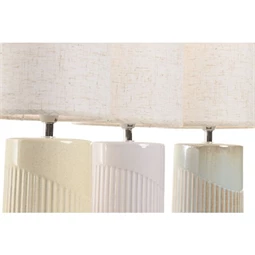 Lámpa asztali 16x16x33 cm 3 féle