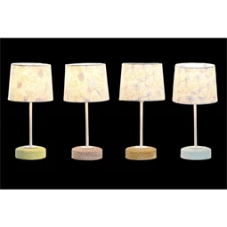 Lámpa asztali 16x16x33 cm 4 féle