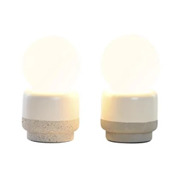 Lámpa asztali 10x10x18 cm 2 féle