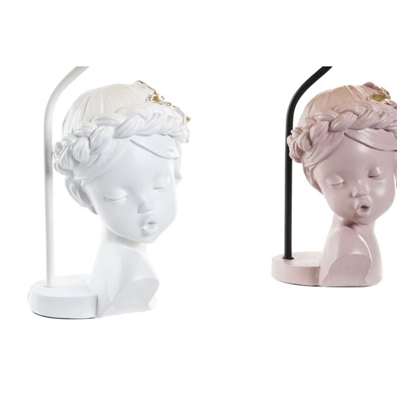 Lámpa asztali, lány 30x30x49 cm 2 féle