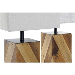 Lámpa asztali 25,5x25,05x52 cm 2 féle