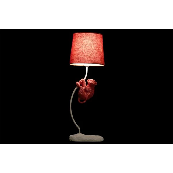 Lámpa asztali, majommal 19x17x53 cm 2 féle