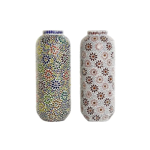 Lámpa asztali, mozaikos 17x17x44 cm 2 féle